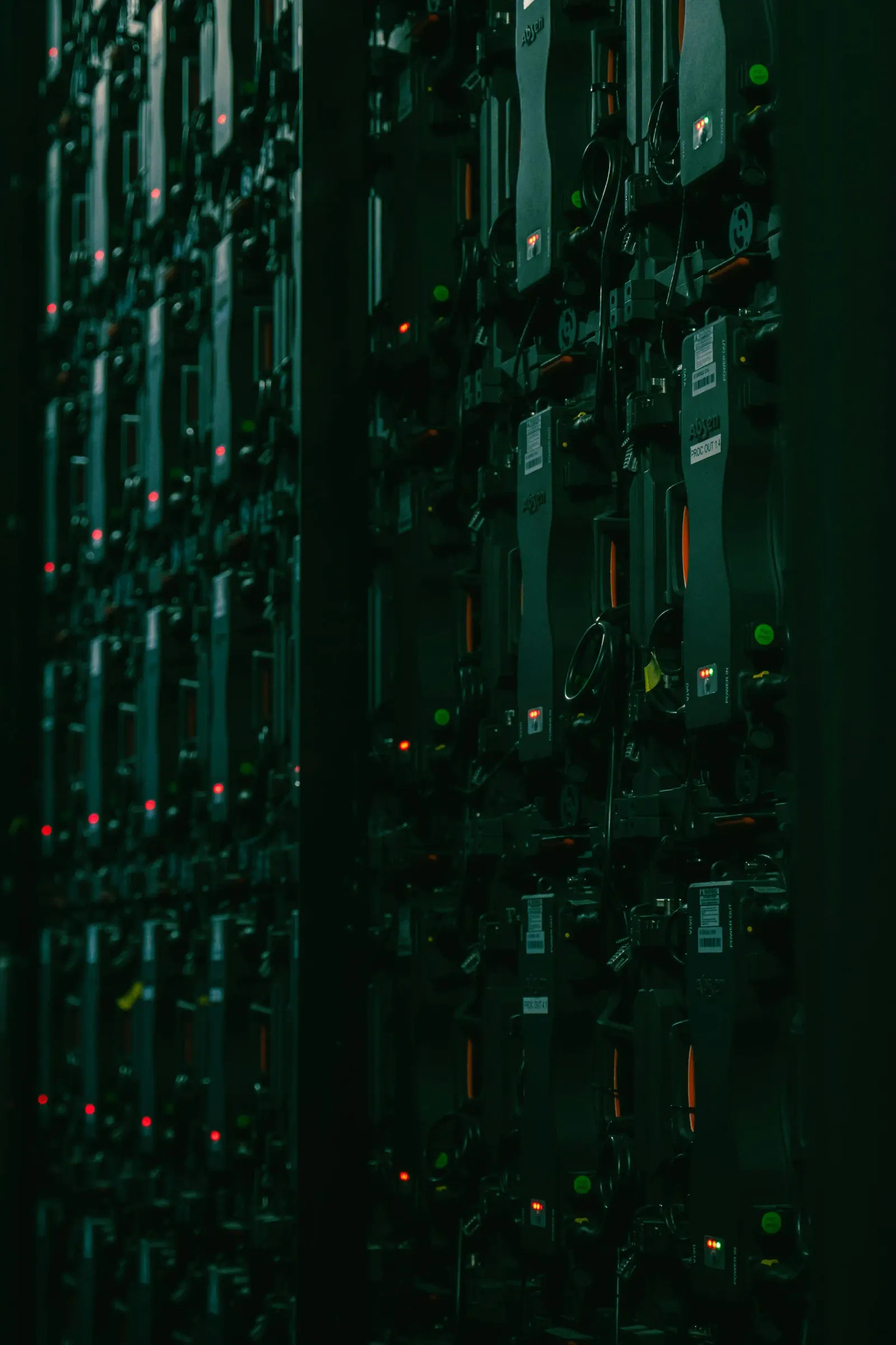 Data servers in a secure environment