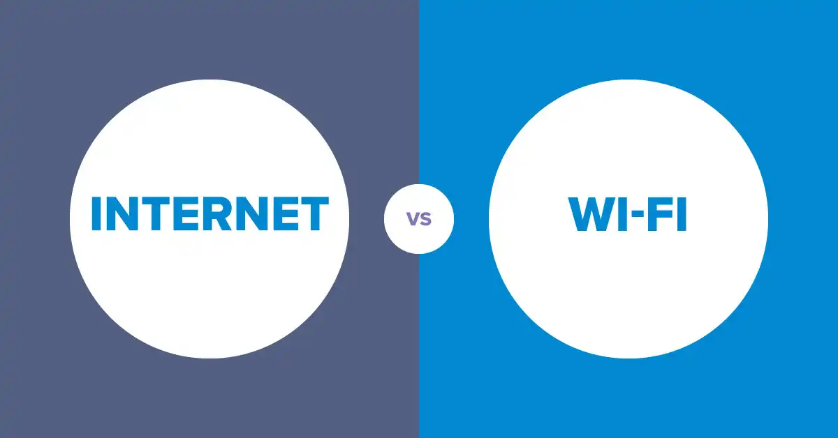 Understanding the Difference Between Wi-Fi and Internet Explained